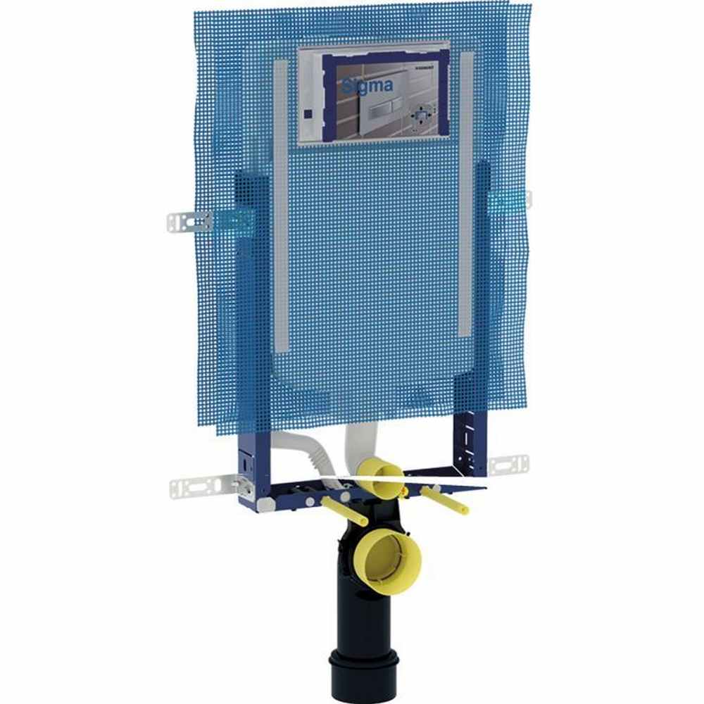 ΚΑΖΑΝΑΚΙ ΕΝΤΟΙΧΙΣΜΟΥ SIGMA KOMBIFIX 8cm & ΑΝΤΑΠΤΟΡΑΣ 90/100 GEBERIT