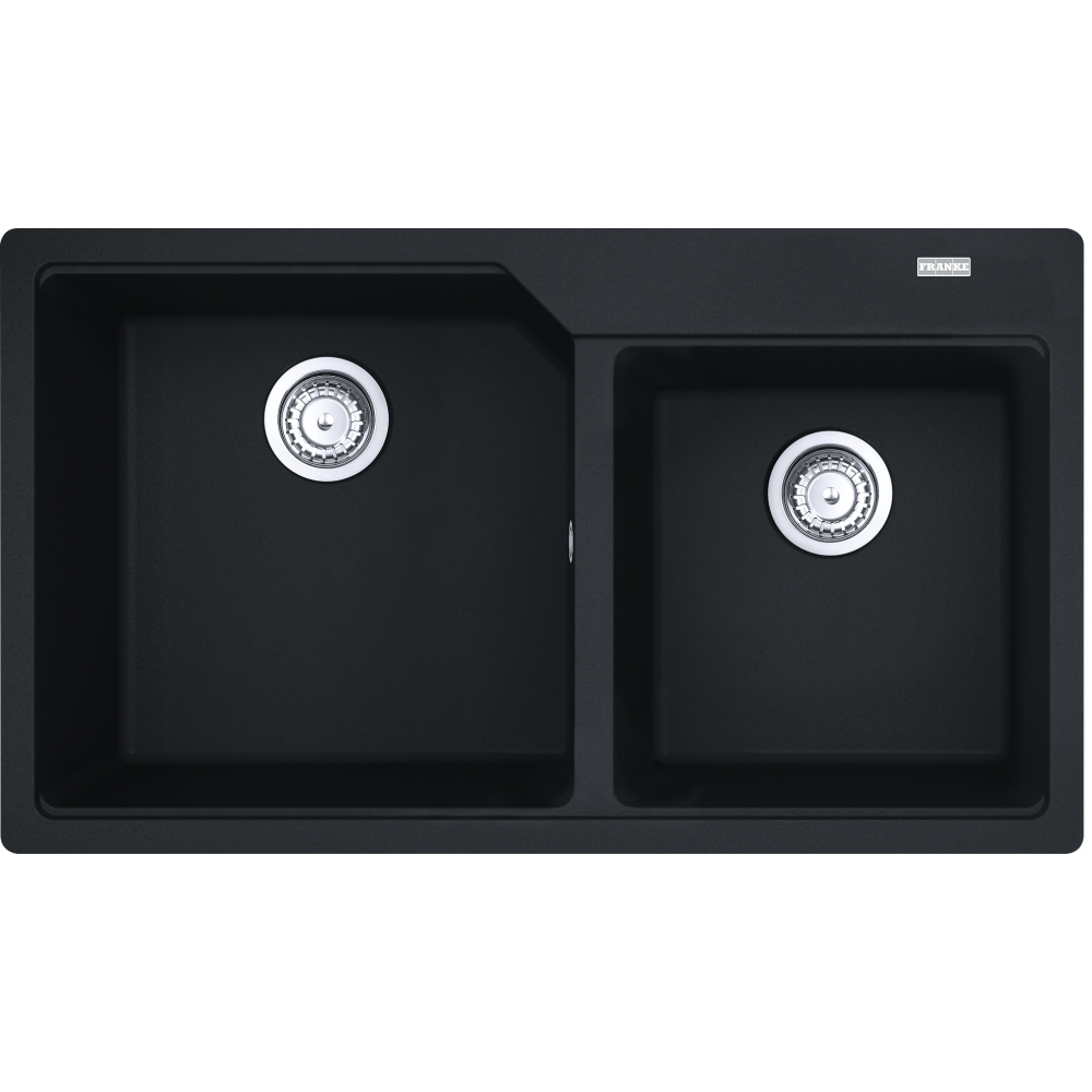 FRANKE ΝΕΡΟΧΥΤΗΣ ΓΡΑΝΙΤΗΣ URBAN UBG 620-86 860x500MM GSC MATTE BLACK ΣΕΤ