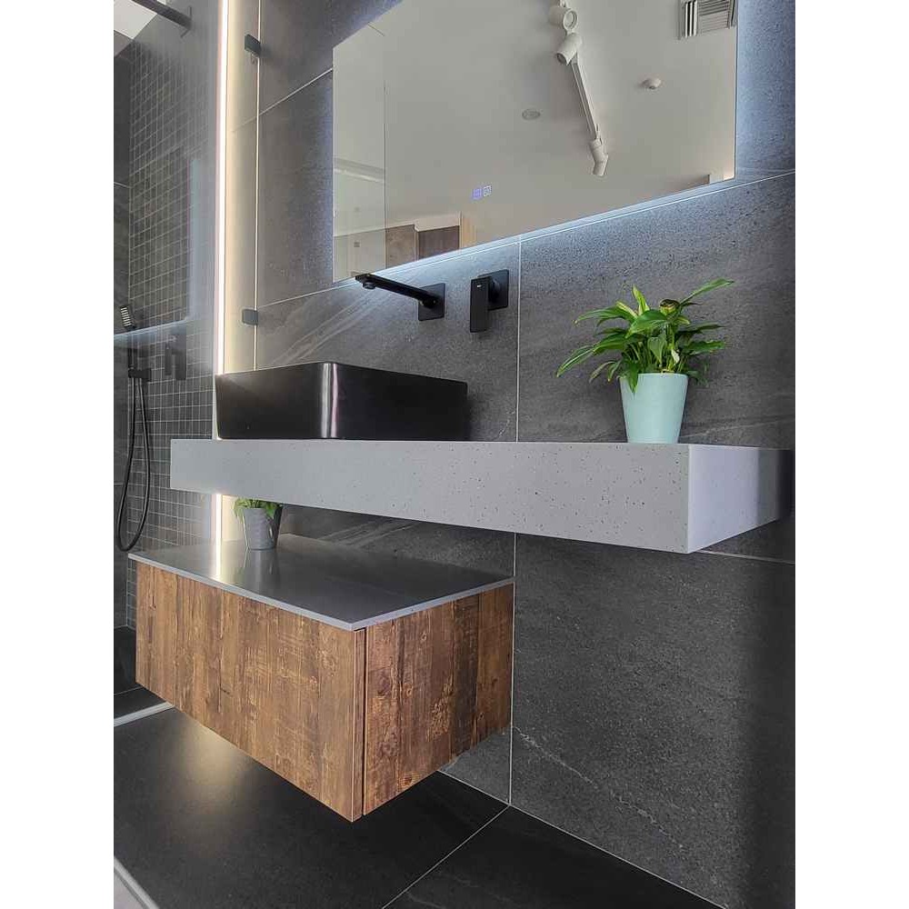 FURNIBATH ΠΑΓΚΟΣ SOLID 101X10X45CM