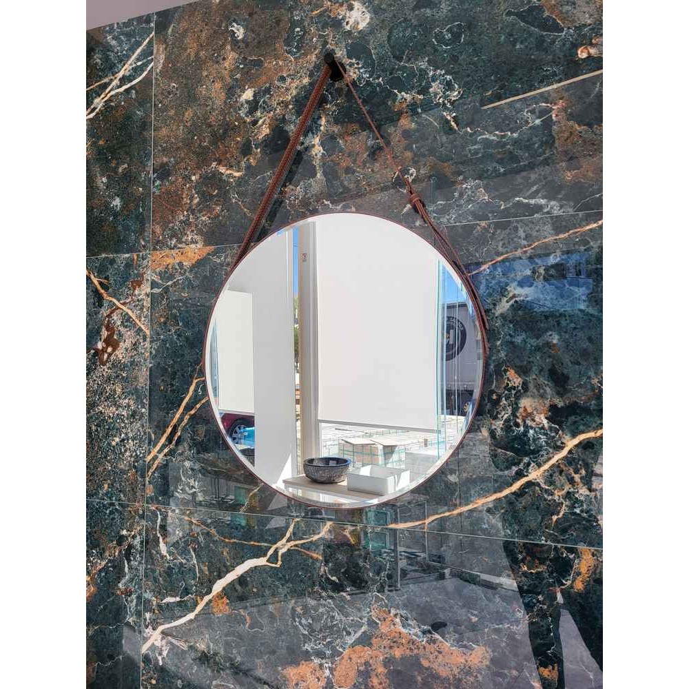 BRONZE ART ΚΑΘΡΕΠΤΗΣ ΚΥΚΛΙΚΟΣ Φ60 ΚΑΦΕ ΖΩΝΗ