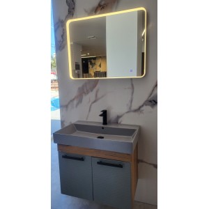 BRONZE ART ΚΑΘΡΕΠΤΗΣ LED 80X60