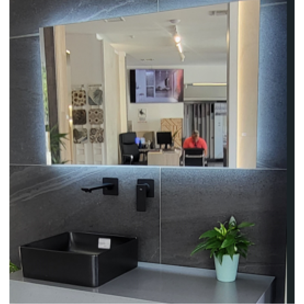 BRONZE ART ΚΑΘΡΕΠΤΗΣ LED 110Χ80