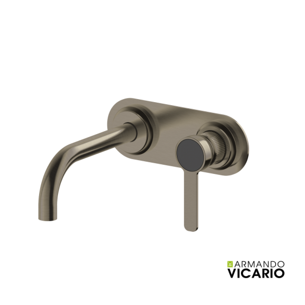 ΜΠΑΤΑΡΙΑ ΝΙΠΤΗΡΑ ΤΟΙΧΟΥ LUMIERE VICARIO BLACK BRUSHED